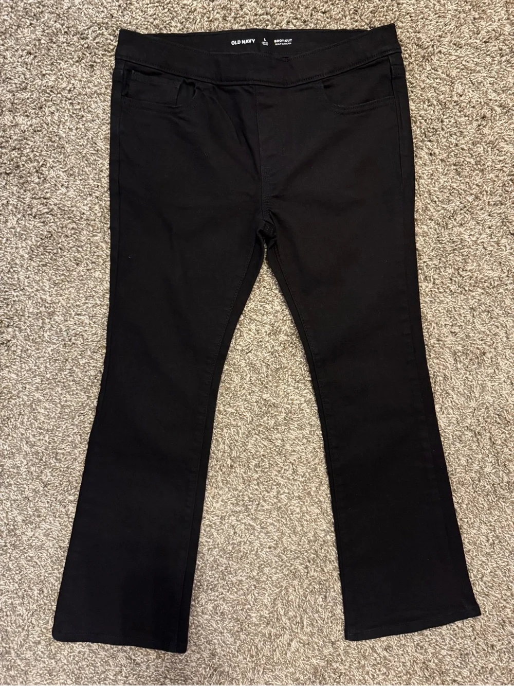 Old Navy Girl’s Black Flare Jeans size L 10/12 Plus